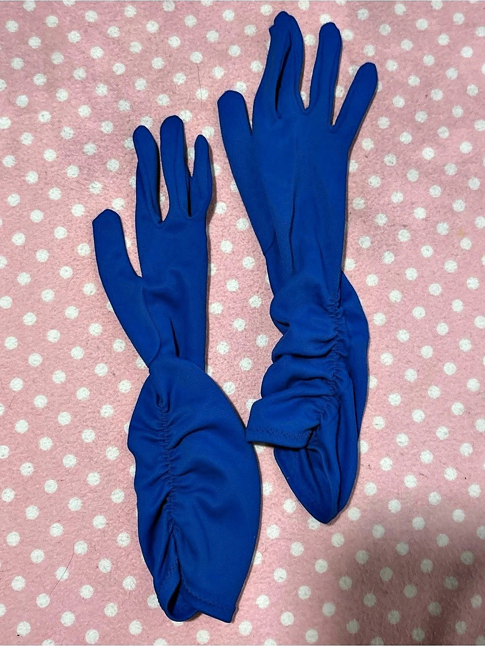 Vintage Ruched Gloves M/L